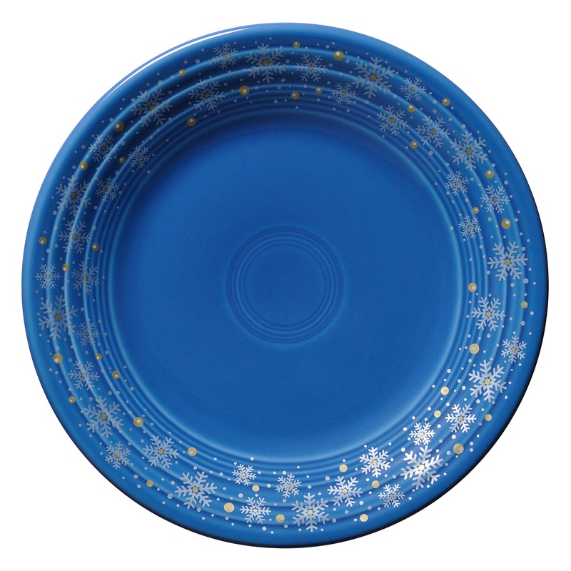 Snowflake Classic Rim 9 Inch Luncheon Plate