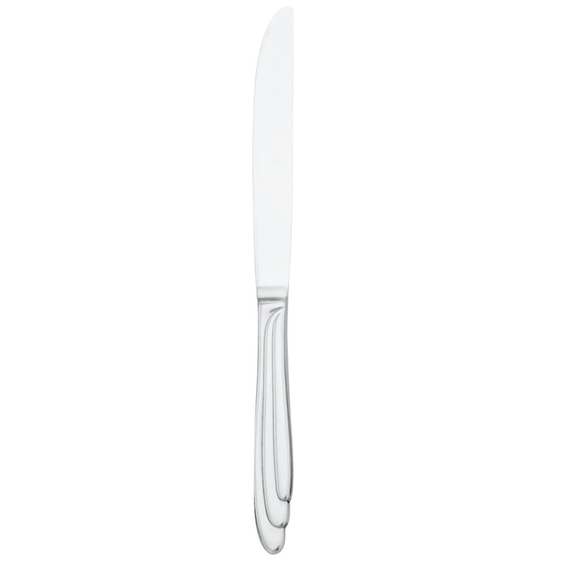 Walco 19451 Continuo 9 3/4″ 18/10 Stainless Steel Extra Heavy Weight European Table Knife – 12/Pack
