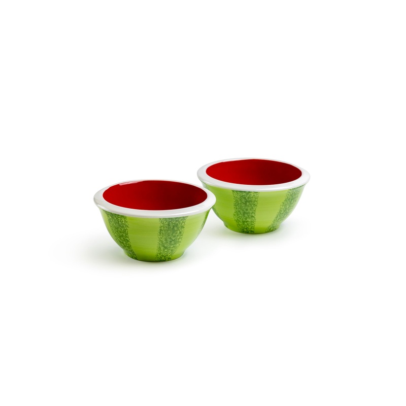 Watermelon Snack Bowl Set of 2