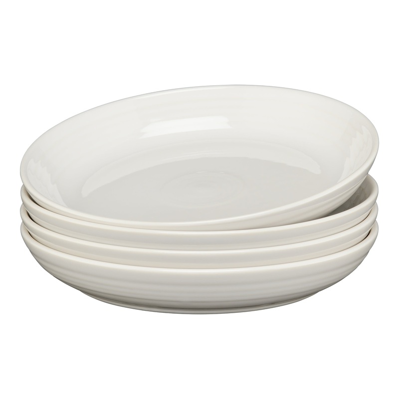 White Coupe 8 1/2 Inch Luncheon Bowl 26 OZ, Set of 4