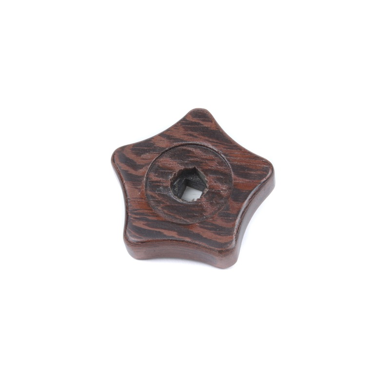 Custom Wood Steam/Water Knob – Ecm 5 Point – Wenge | Arnold Wood Working ECMKNOB5PTWNG