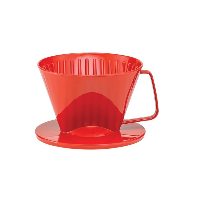 Fino Plastic #1 Pour Over Cone, Red