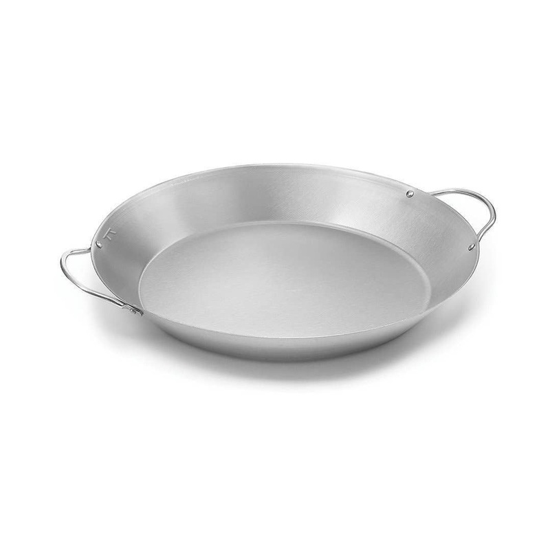 Paella Pan, Stainless Steel, 16″ x 14″ x 2.5″