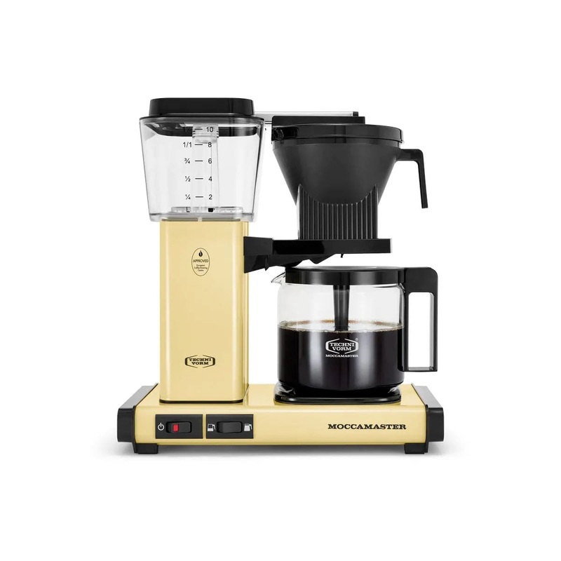 Technivorm Moccamaster KBGV Select Glass Carafe Brewer 53927 (Butter Yellow)