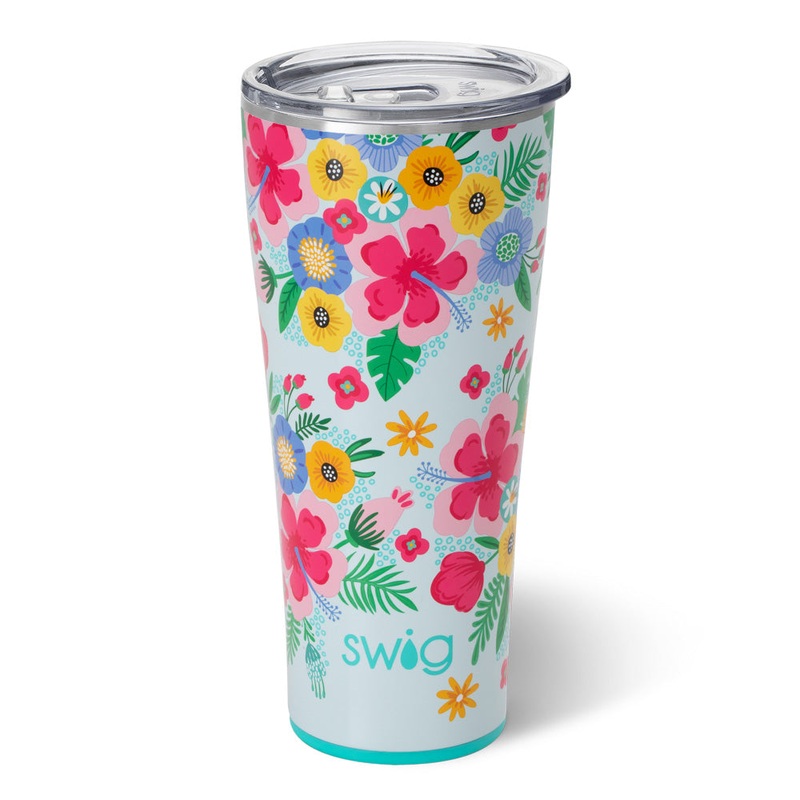 Tumbler (32oz) – Island Bloom