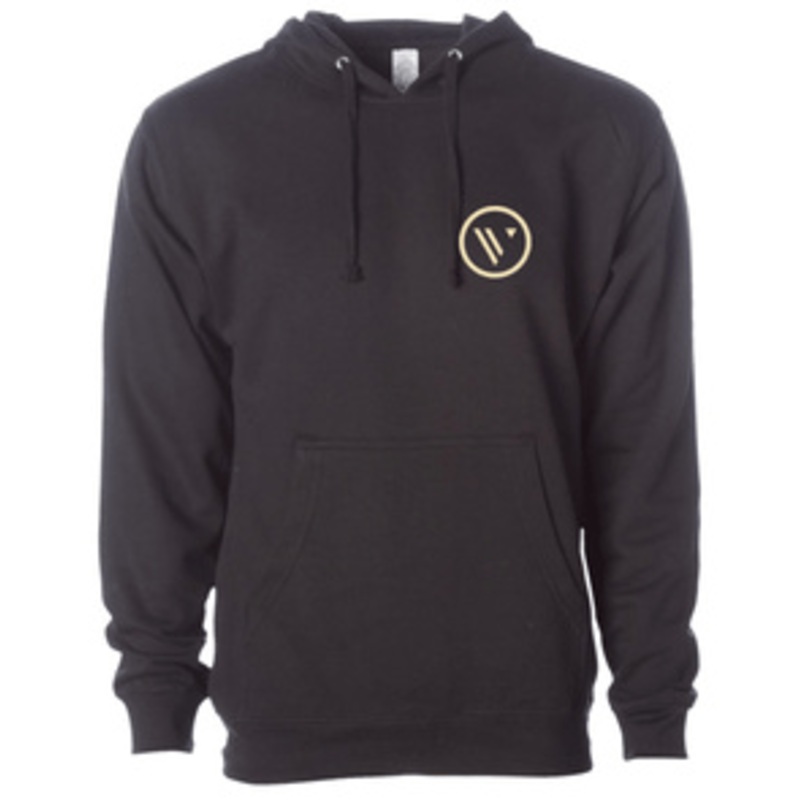Voltage Black Midweight Hoodie