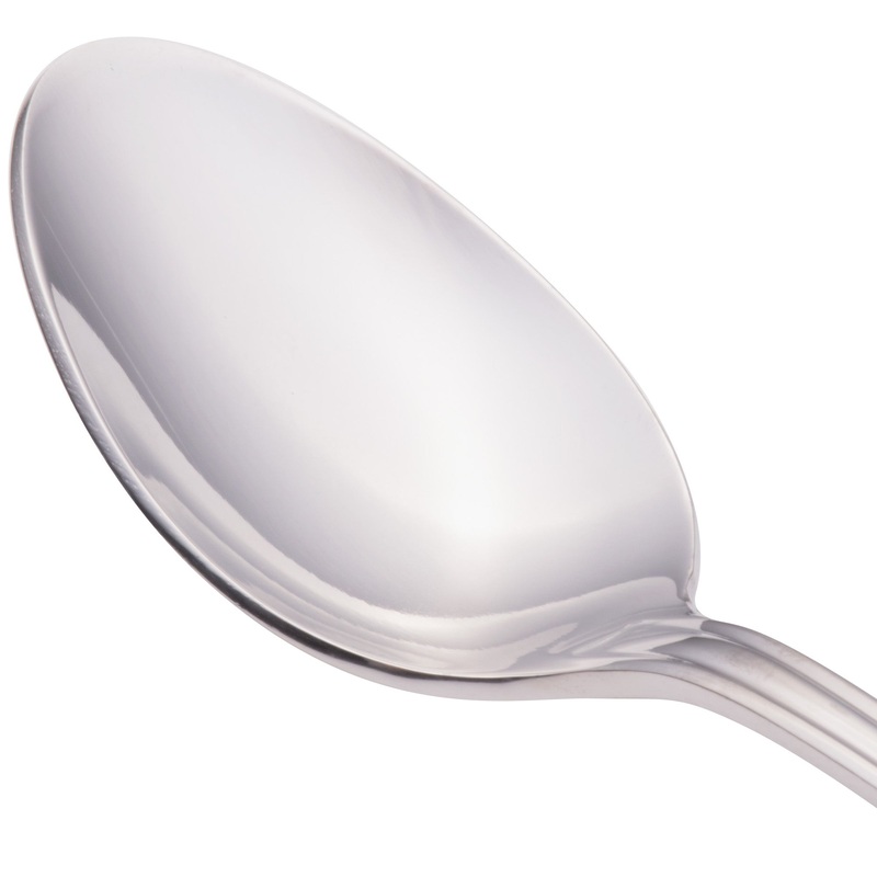 Walco 9001 Barony 5 15/16″ 18/0 Stainless Steel Heavy Weight Teaspoon – 12/Pack