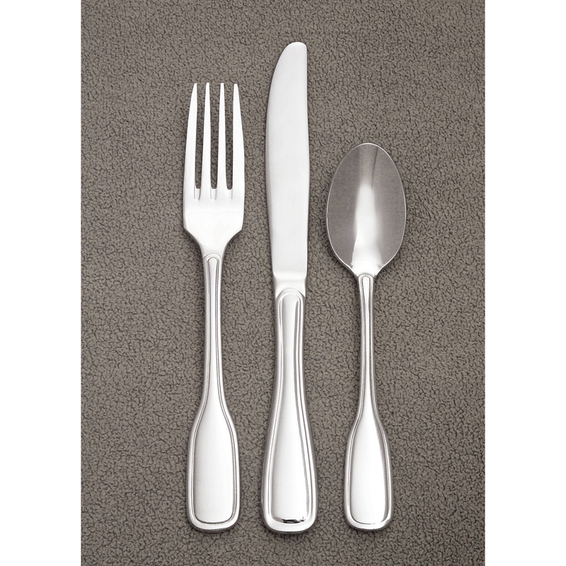 World Tableware Brandware 145 003 Wellington 8 1/8″ 18/0 Stainless Steel Heavy Weight Tablespoon – 12/Pack