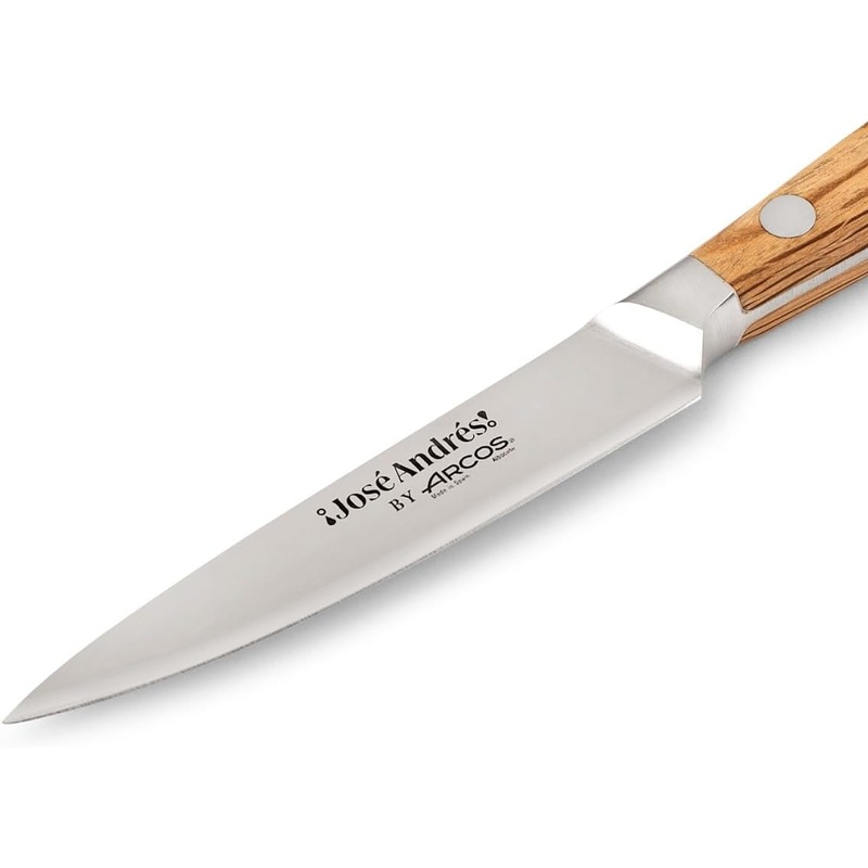 Arcos Jos Andrs Series – 4″ Paring Knife, Holm Oak Handle