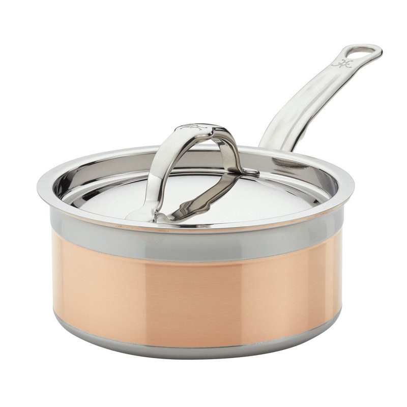 Hestan CopperBond Induction Copper Saucepan