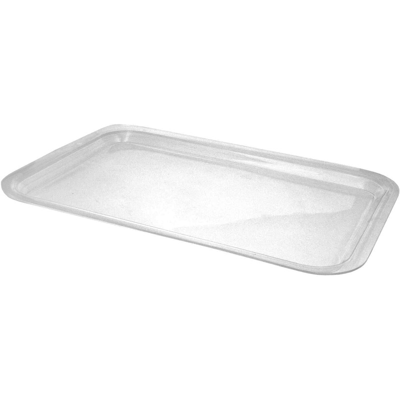 Acrylic Countertop Bakery Display Case Tray 20-1/4″ x 13-2/5″ x 4/5″- Pastry Case Tray Retail Commercial Home use for Bagels Baked Goods Bread Donuts Vegetables