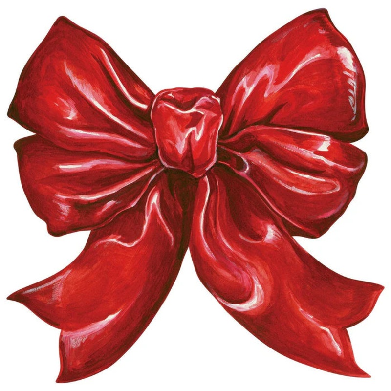 Hester & Cook Die Cut Bow Placemat