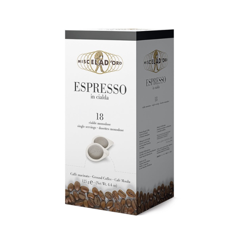 Miscela d’Oro Espresso Pods – 18ct