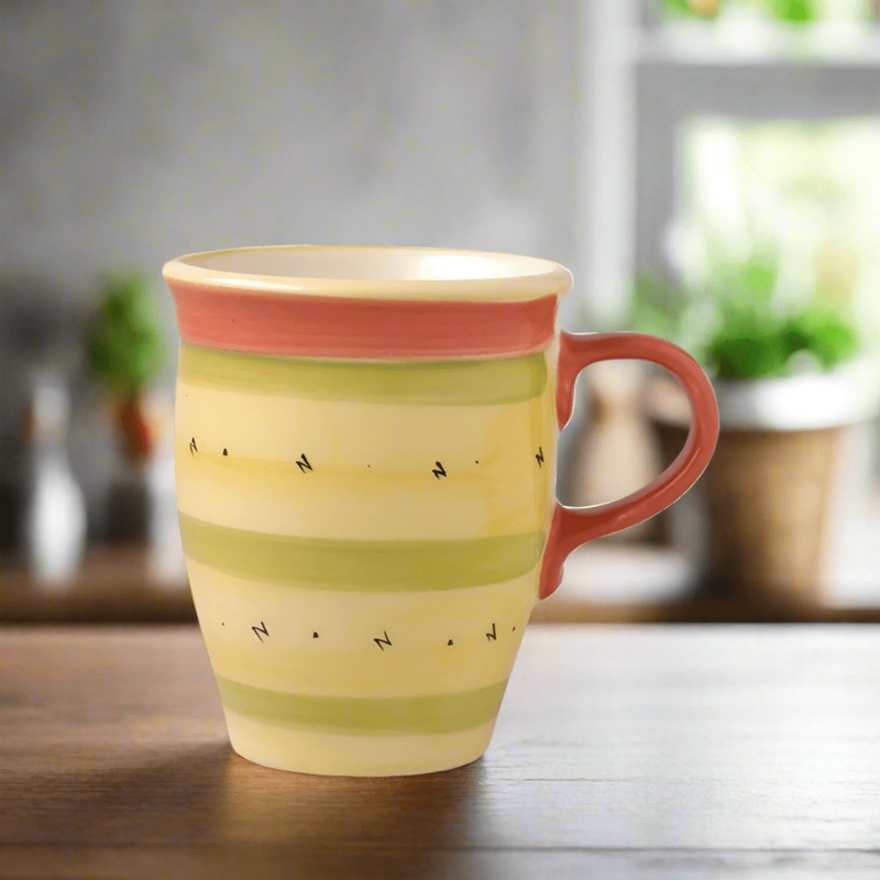Pistoulet Mug With Red Handle
