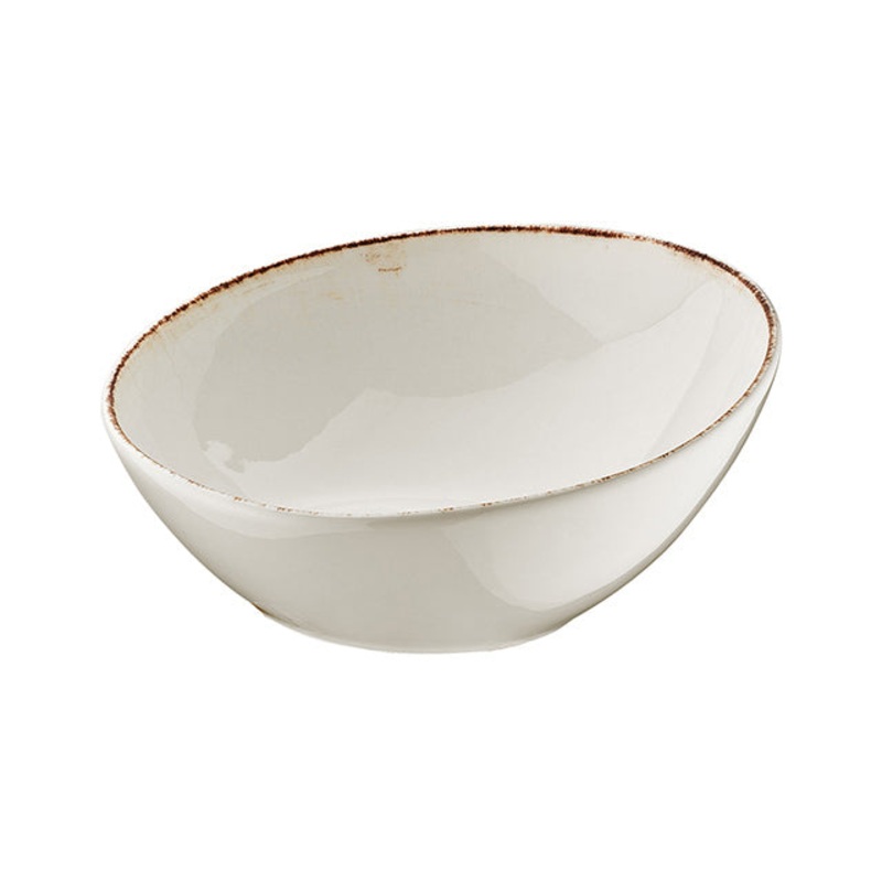 Retro dia.8.75″ h:3″ 29 oz. Round Decorated Porcelain Bowl