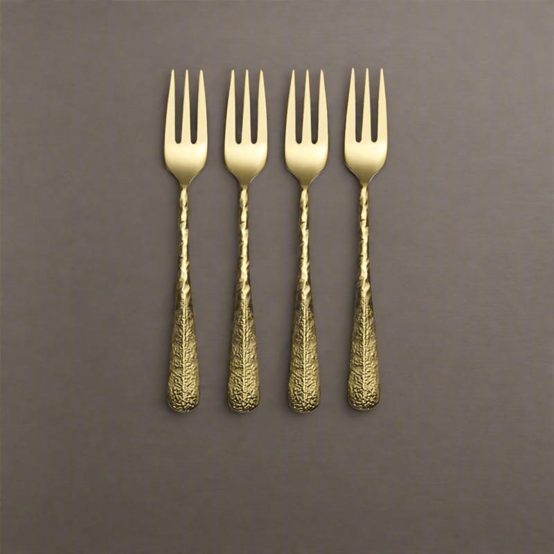 Sable Gold Set of 4 Appetizer Forks