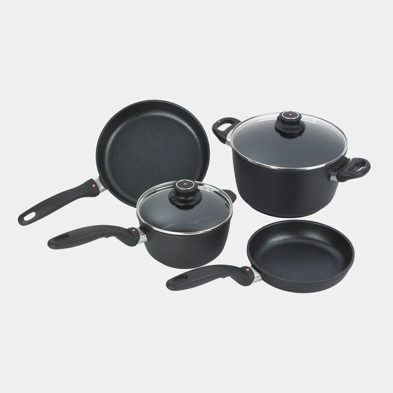 Swiss Diamond – XD Nonstick 6-Piece Set – Fry Pan, Saucepan & Soup Pot – INDUCTION