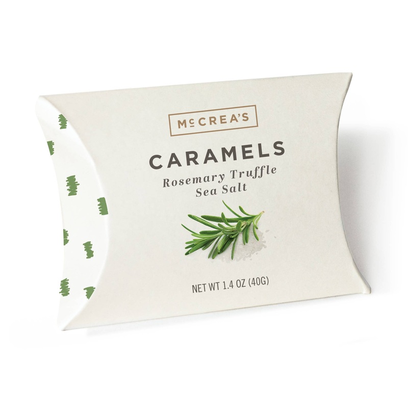 Caramels Pillow Box – Rosemary Truffle Sea Salt