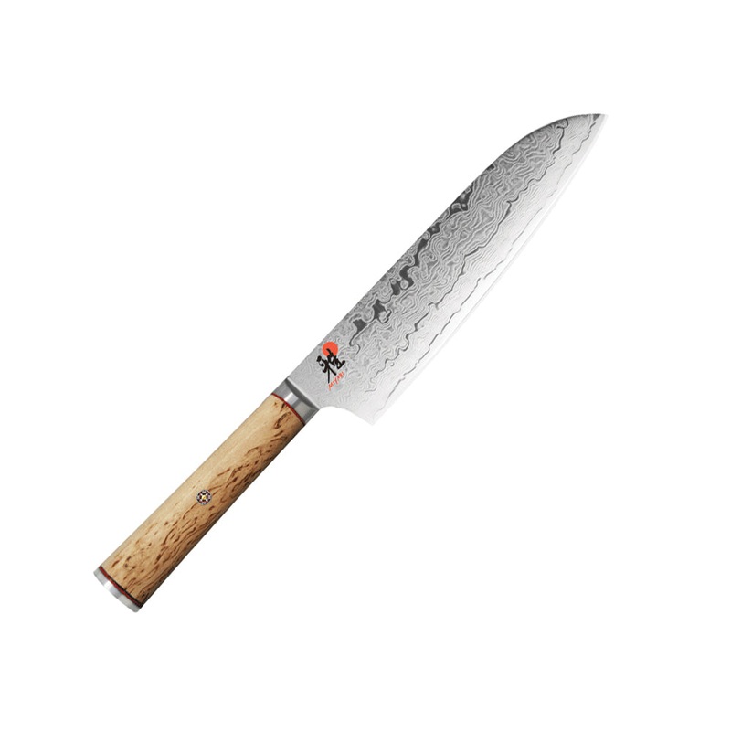 Henckels Miyabi Birchwood SG2 – 7″ Granton Santoku Knife