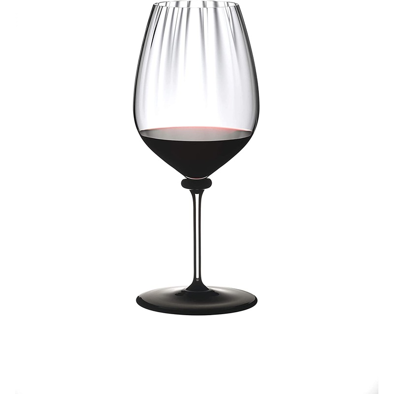 Riedel Fatto A Mano Performance Cabernet Wine Glass, 29 oz., Black Base