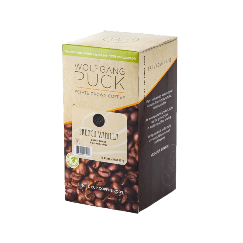 Wolfgang Puck French Vanilla Coffee Pods