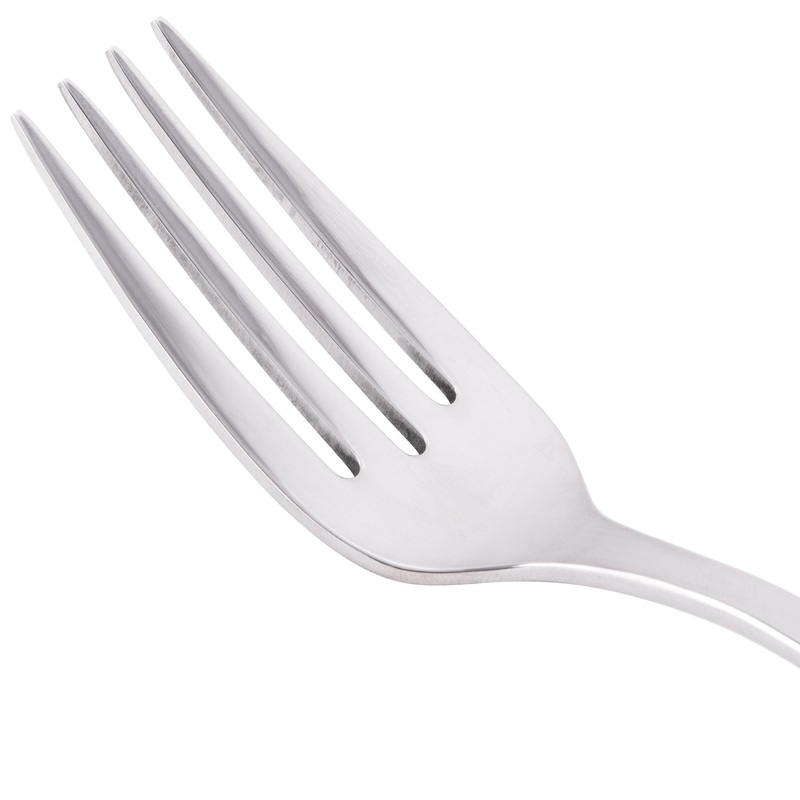 World Tableware 100 038 Baguette II 6 1/2″ 18/8 Stainless Steel Extra Heavy Weight Salad Fork – 12/Pack