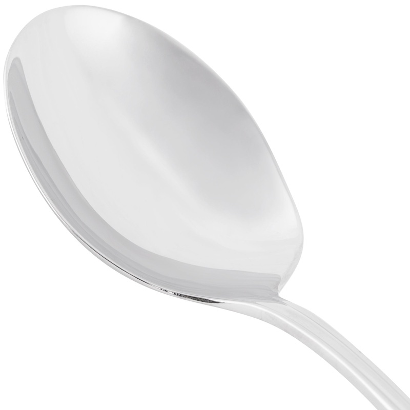 World Tableware 981 016 Sonata 6 1/4″ 18/8 Stainless Steel Extra Heavy Weight Bouillon Spoon – 12/Pack