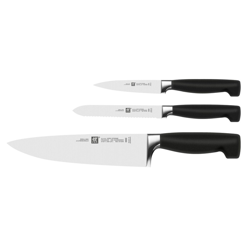 Zwilling Four Star – 3-PC ESSENTIALS STARTER KNIFE SET