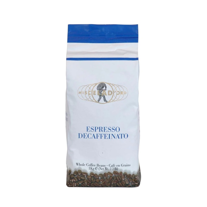 Miscela d’Oro Espresso Decaffeinato Beans [2.2 lb]