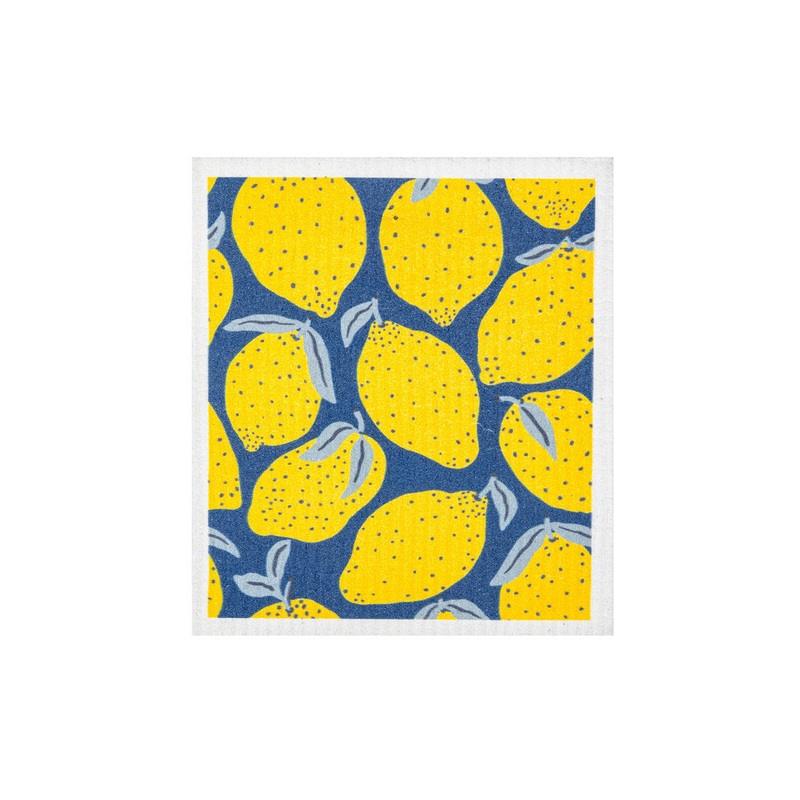 MU Kitchen Lemons Designer Sponge Cloth
