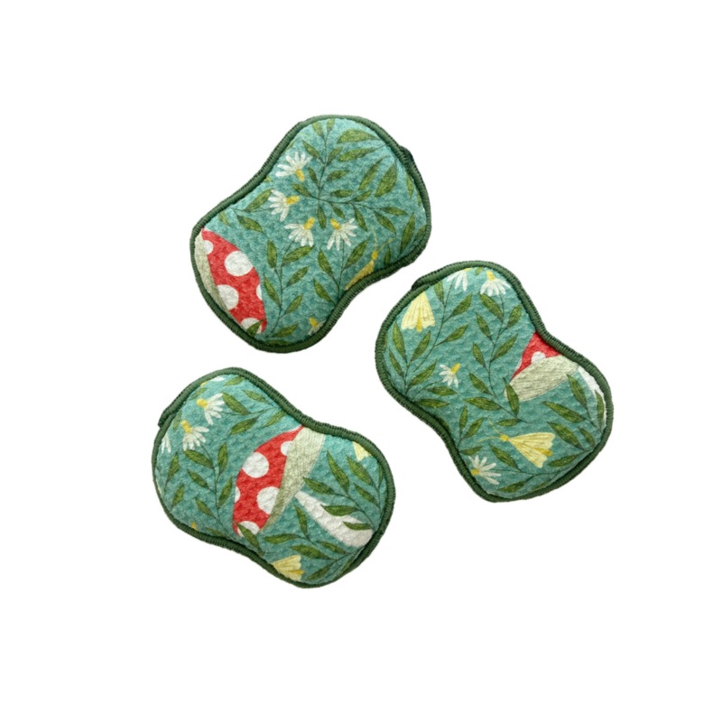 Reusable Sponges (Set of 3) – Herb Undergrowth