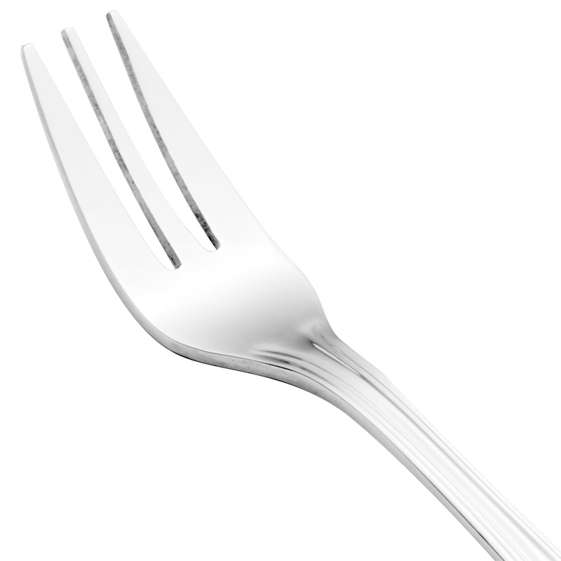 Walco 3515 Lisbon 5 1/8″ 18/0 Stainless Steel Heavy Weight Cocktail Fork – 12/Pack