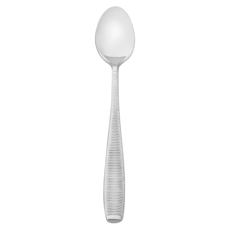 Walco MAS04 Mastaba 7 5/16″ 18/10 Stainless Steel Extra Heavy Weight Iced Tea Spoon – 12/Pack