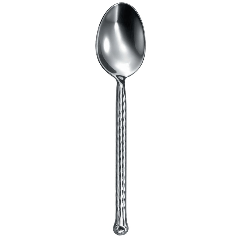 Walco RIP07 Riptide 8″ 18/10 Stainless Steel Extra Heavy Weight Dessert Spoon – 12/Pack