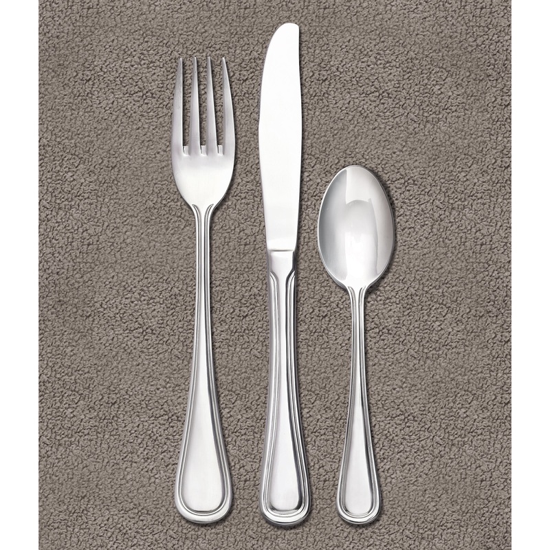 World Tableware Brandware 164 004 McIntosh 7 1/2″ 18/0 Stainless Steel Heavy Weight Round Bowl Soup Spoon – 12/Pack