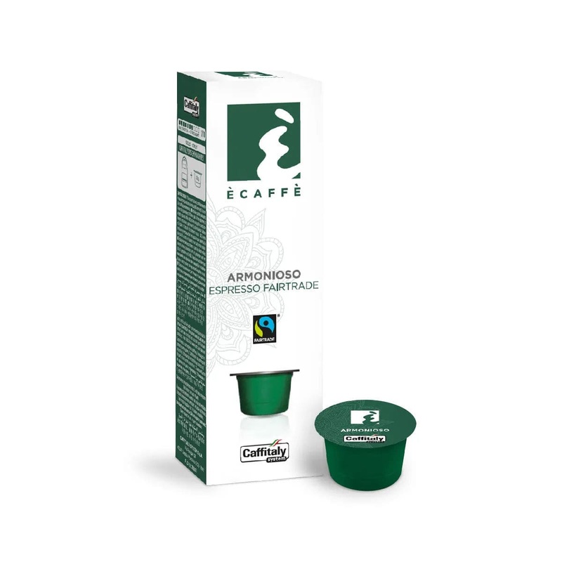 Caffitaly caff Fairtrade Armonioso Espresso Coffee Capsules