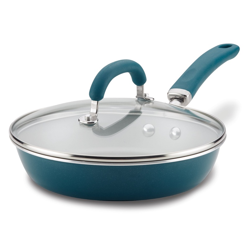 Create Delicious 9.5″ Hard Anodized Nonstick Induction Covered Deep Skillet