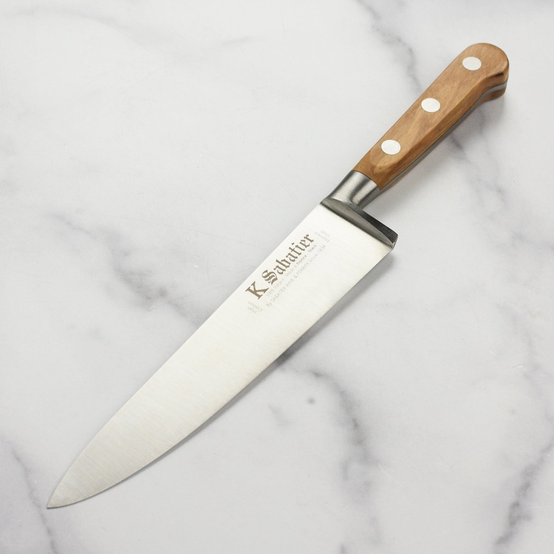 K Sabatier Olive Wood 8″ Chef’s Knife