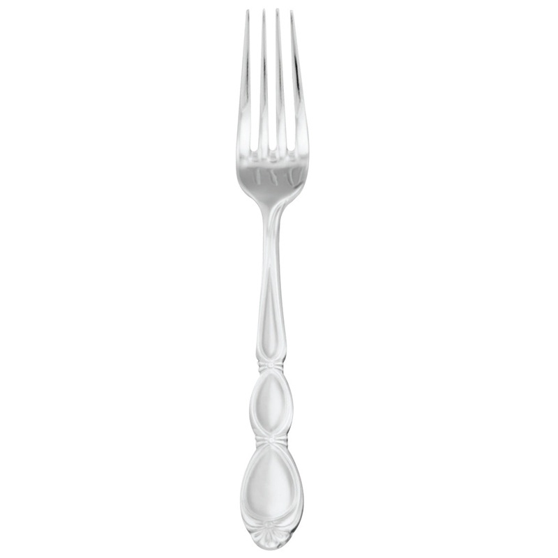 Walco 2205 Dramatique 7 5/8″ 18/10 Stainless Steel Extra Heavy Weight Dinner Fork – 12/Pack