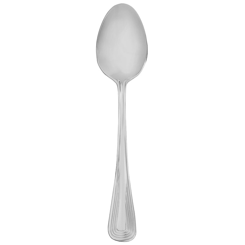 Walco 8801 Imagination 6 3/8″ 18/0 Stainless Steel Heavy Weight Teaspoon – 12/Pack