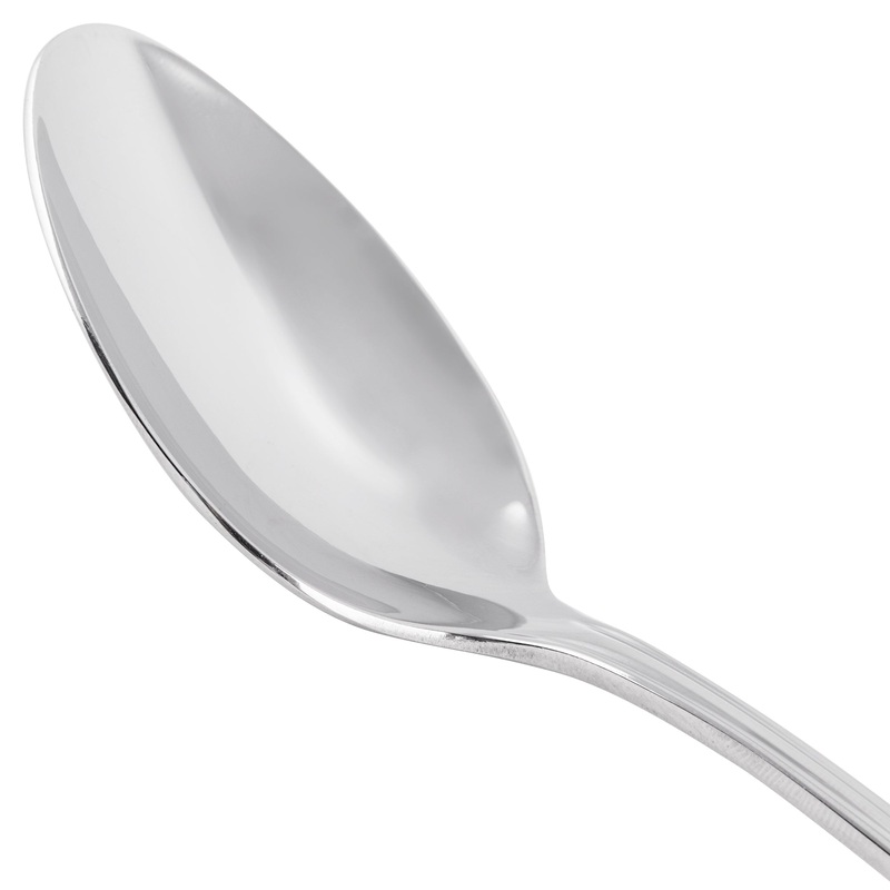 World Tableware 981 001 Sonata 6 1/4″ 18/8 Stainless Steel Extra Heavy Weight Teaspoon – 12/Pack