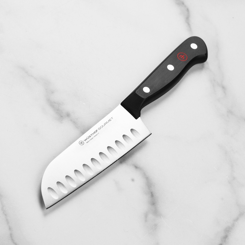 Wusthof Gourmet 5″ Hollow Edge Santoku Knife