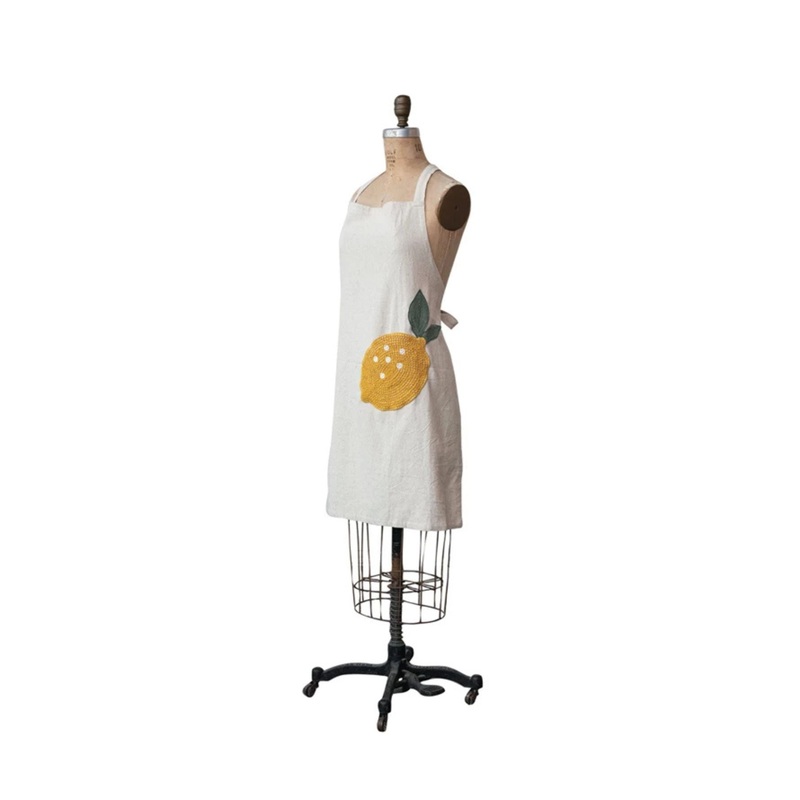 Apron w/Pocket – Lemon