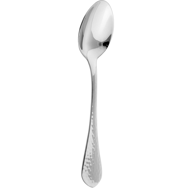 Arcoroc T8006 Stone 7″ 18/10 Stainless Steel Extra Heavy Weight Dessert Spoon by Arc Cardinal – 12/Pack