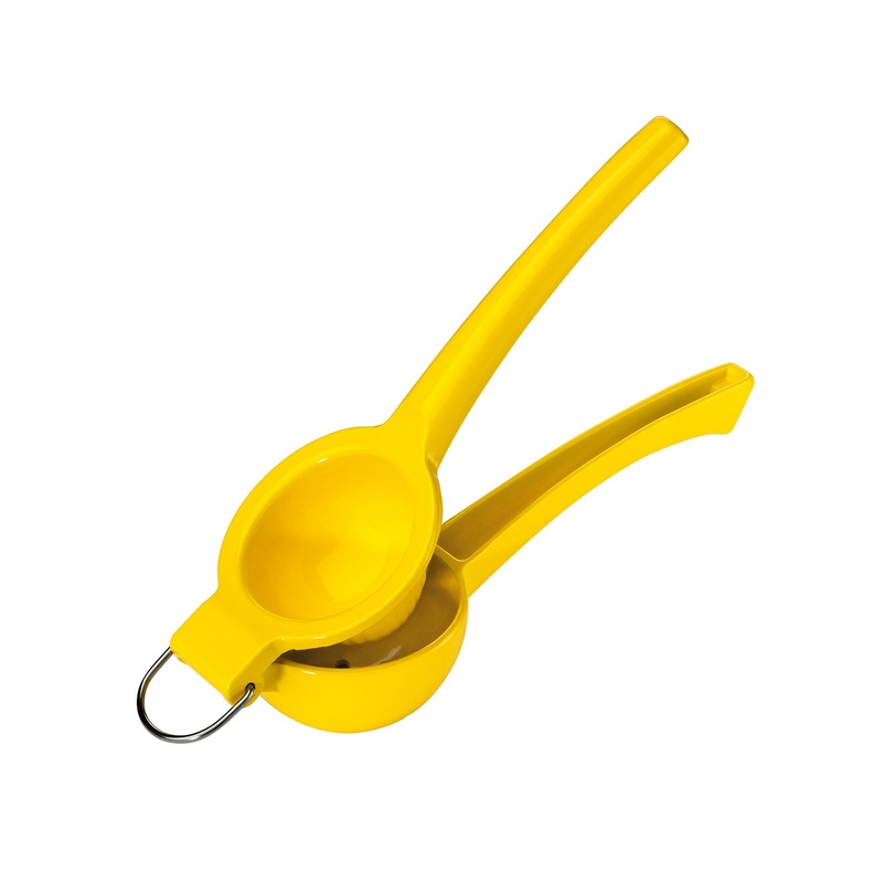 Cilio Aluminum Limona Lemon Squeezer, Yellow