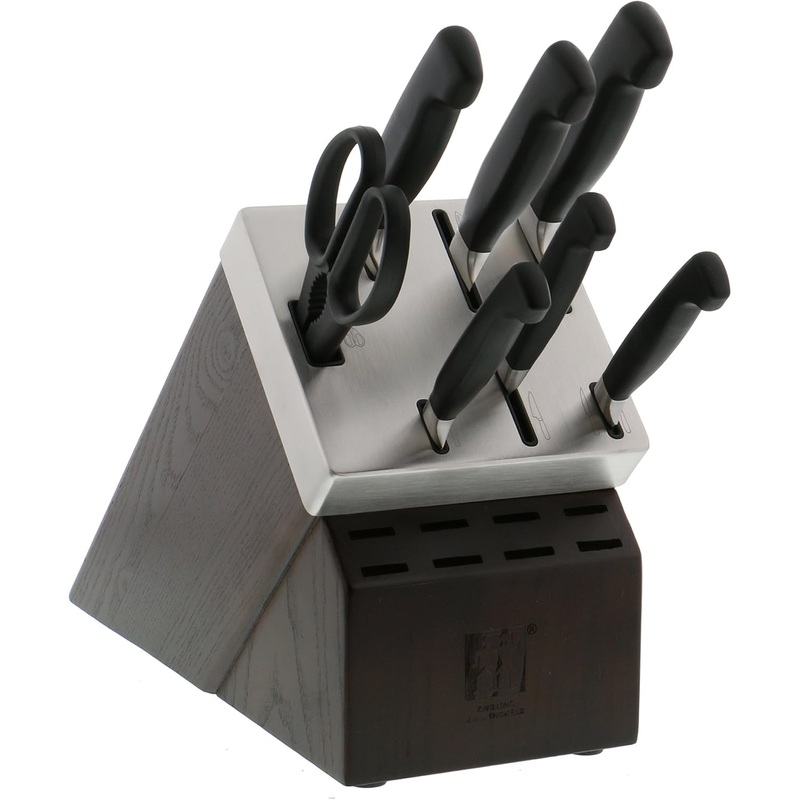 Henckels Four Star – 8 Pc. Self-Sharpening Knife Block Set