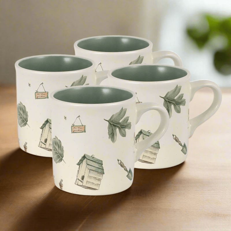 Naturewood Set of 4 Mugs