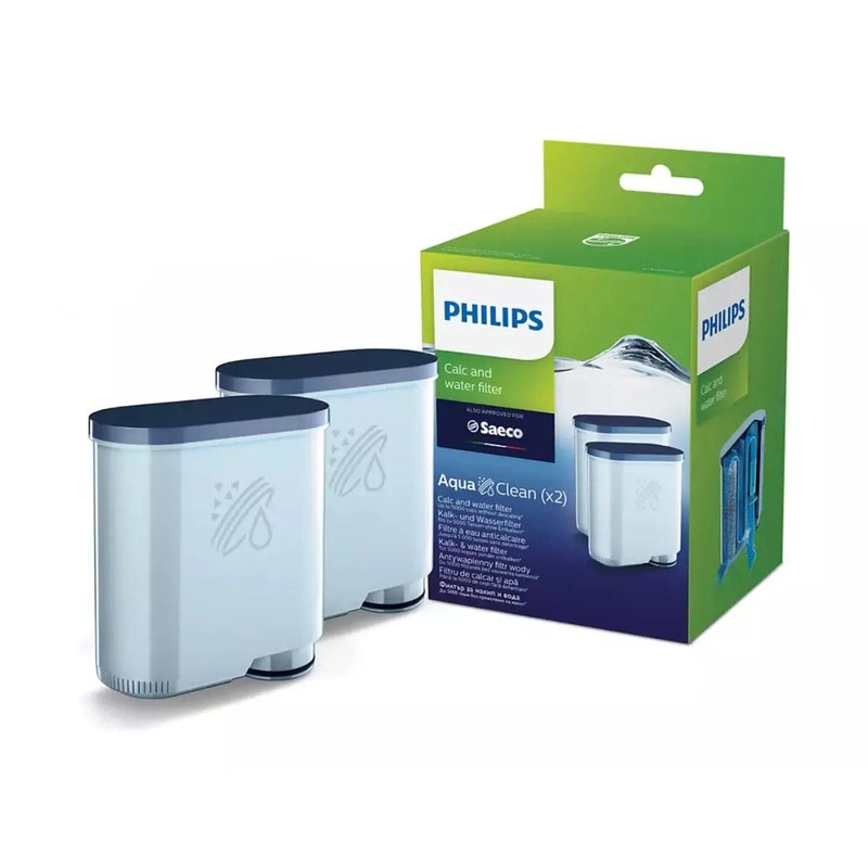 Philips AquaClean Calc and Water Filters for Espresso Machines CA6903/22 (2 Packs)