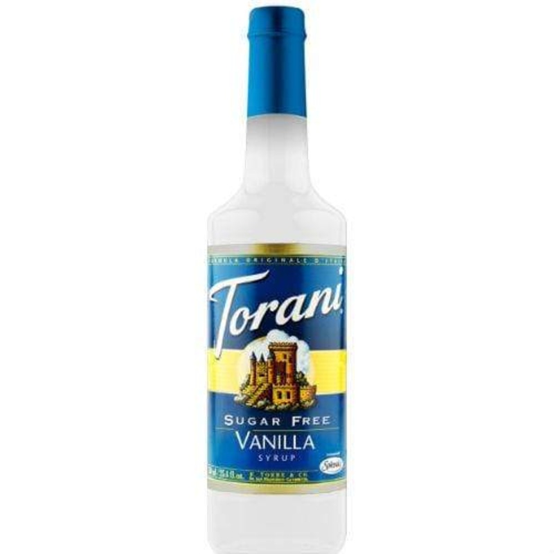 Torani Sugar Free Vanilla Syrup – 750 ML
