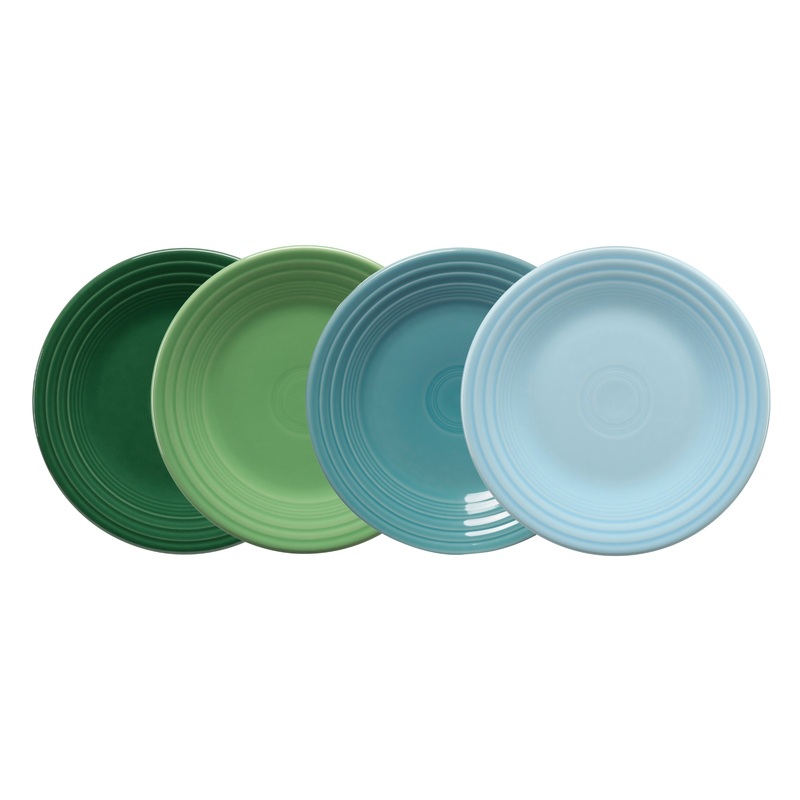 Aegean Classic Rim 9 Inch Luncheon Plate, Set of 4
